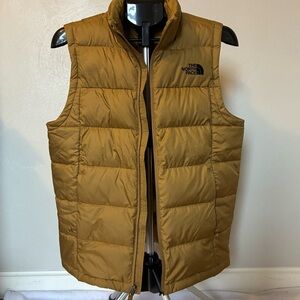 The North Face Gold/Bronze Down Puffer Vest